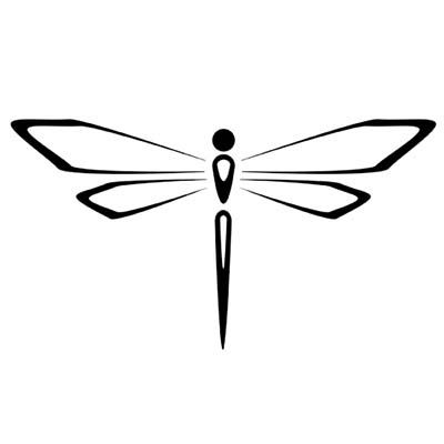 Dragonfly Design Water Transfer Temporary Tattoo(fake Tattoo) Stickers NO.11164